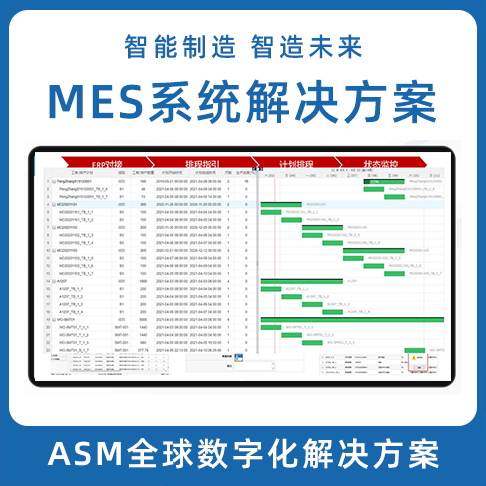 ASM數字化香蕉视频APP大全 LEAN MES生產製造執行係統 MOM係統